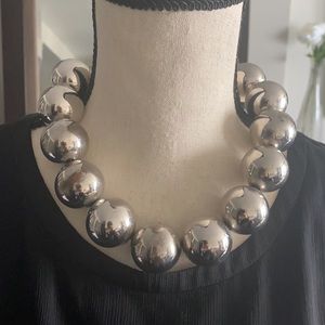 Ben-Amun ball necklace in silver